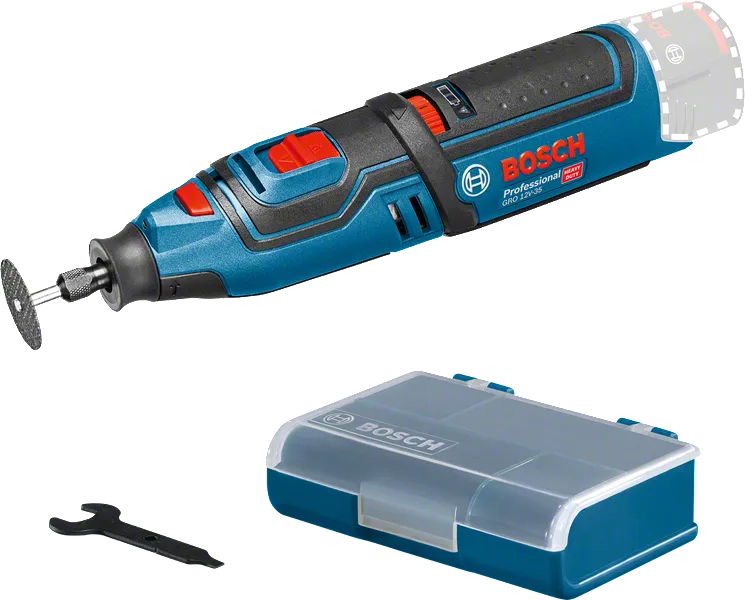 Sada akumulátorového rotačného náradia Bosch GRO 12V-35.