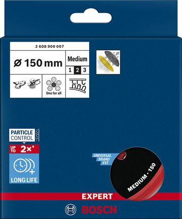 Brúsny tanier Bosch EXPERT Multidier 150 mm stredný.