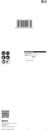 Brúsny papier Bosch EXPERT C470 93 x 230 mm.