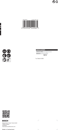 Brúsny papier Bosch EXPERT C470 115 × 230 mm.