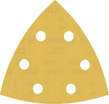 Brúsny papier Bosch EXPERT C470 delta 93 mm, 6 otvorov.
