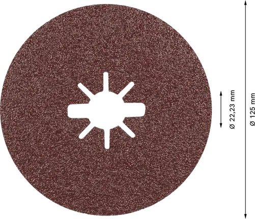 Bosch EXPERT R781 Prisma Keramický vláknový kotúč X-LOCK 125 mm.