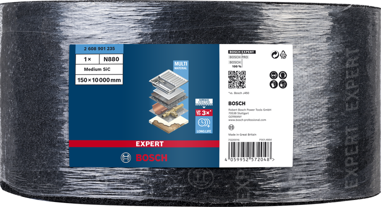 Bosch EXPERT N880 rolka netkanej textílie 150 × 10 000 mm stredná veľkosť S.