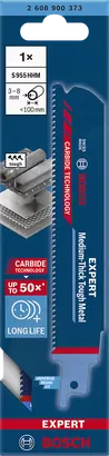 Kotúč do chvostovej píly Bosch S 955 HHM 3–8 mm z tvrdého kovu.