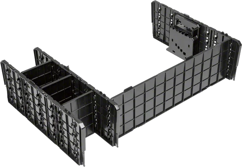 Súprava priečnych stien Bosch XL-BOXX, organizér do prepravného kufra.