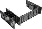 Súprava priečnych stien Bosch XL-BOXX, organizér do prepravného kufra.