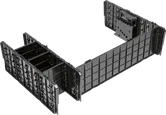 Súprava priečnych stien Bosch XL-BOXX, organizér do prepravného kufra.