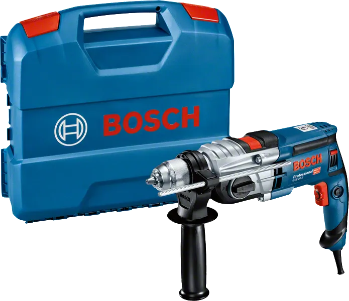 Príklepová vŕtačka Bosch GSB 20-2 s puzdrom.
