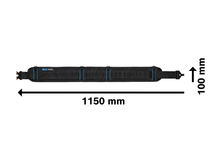 Bosch Belt 93, polstrovaný opasok na náradie s dĺžkou 1150 mm.