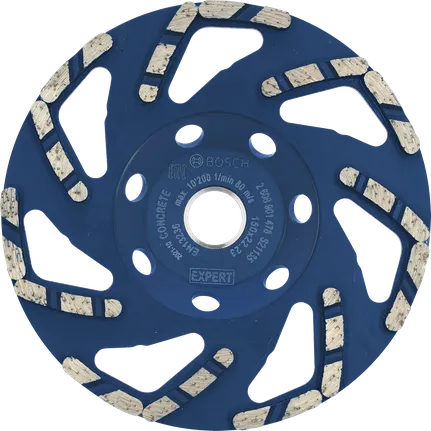 Brúsna hlava na diamantový brúsny papier Bosch EXPERT na betón, 150 mm.