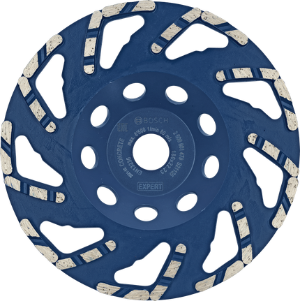 Brúsna hlava na diamantový brúsny papier Bosch EXPERT na betón, 180 mm.