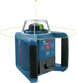Rotačný laserový nivelačný prístroj Bosch GRL 300 HVG.