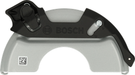 Ochranný kombinovaný kryt Bosch na rezanie, priemer 125 mm.