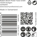 Brúsny papier Bosch EXPERT C470 80x133 mm G 40 50 ks.