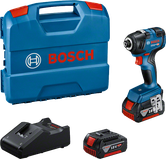 Sada akumulátorového rázového uťahováka Bosch GDR 18V-200.