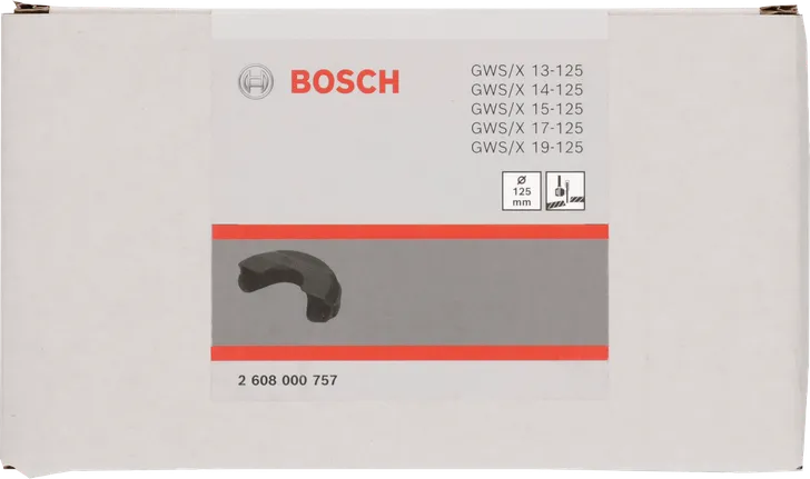 Ochranný kombinovaný kryt Bosch 125 mm.