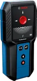 Detektor Bosch GMS 120-27 vyhľadáva kovy a káble pod napätím.