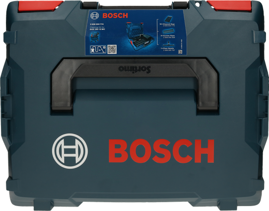 Kufrík s čistiacou sadou Bosch pre vysávač GAS 18V-12 MC.