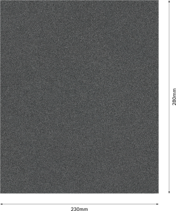Brúsny list na mokré aj suché brúsenie Bosch PRO C344 230 x 280 mm G80.