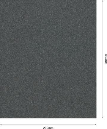 Brúsny list na mokré aj suché brúsenie Bosch PRO C344 230 x 280 mm G100.