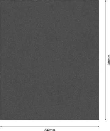 Brúsny papier na mokré aj suché brúsenie Bosch PRO C344, 230 x 280 mm.