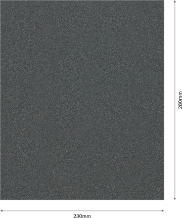 Brúsny papier na ručné brúsenie za mokra aj za sucha Bosch PRO C344, 230 x 280 mm.