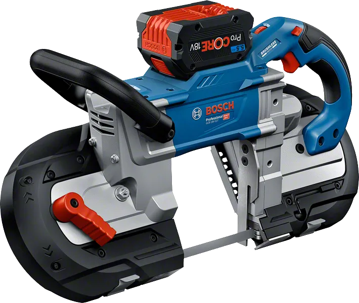 Akumulátorová pásová píla Bosch GCB 18V-127 s batériou ProCORE18V.