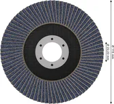 Lamelový kotúč Bosch PRO X571 115 mm G60 na brúsenie kovu.