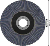 Lamelový kotúč Bosch PRO X571 125 mm G40 na brúsenie kovu.