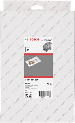 Flísová taška Bosch pre GAS 400A/GAS 12-40NA.