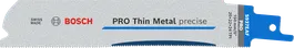 Precízny pílový list Bosch PRO Thin Metal S937EAF 150 mm.