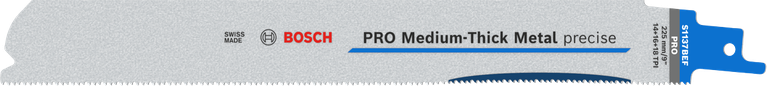 Presný pílový list Bosch PRO Medium-Thick Metal S1137BEF.