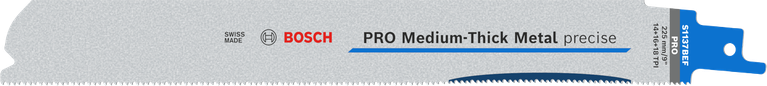 Presný pílový list Bosch PRO Medium-Thick Metal S1137BEF.