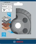 Brúsna hlava Bosch PRO Multi Material pre univerzálne použitie.