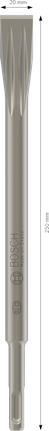 Plochý sekáč Bosch PRO SDS plus-5C 20x250 mm na búracie práce.