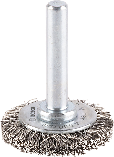 Drôtený kotúč Bosch PRO z nehrdzavejúcej ocele s priamym uchytením.