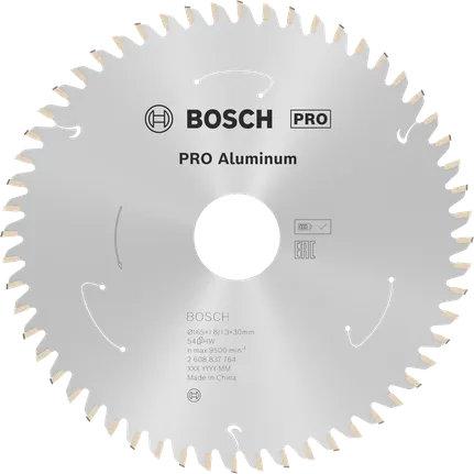 Akumulátorový kotúč na okružnú pílu Bosch PRO Hliník 165 mm.