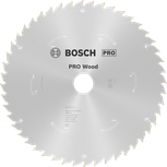 Akumulátorový kotúč do okružnej píly Bosch PRO Wood 254 mm T48.