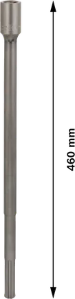 Adaptér Bosch PRO SDS max 460 mm na pripojenie k stroju.