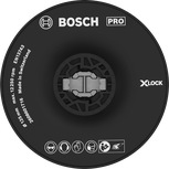 Tvrdý podperný tanier Bosch PRO 125 mm pre brúsky X-LOCK.