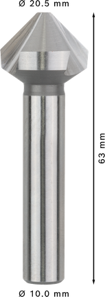 Záhlbník Bosch PRO Soft Metal HSS 20,5 mm.