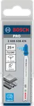 Balenie 25 pílových listov do priamočiarej píly Bosch PRO Metal Thick and Thin T123XF.