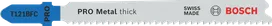 Hrubý pílový list Bosch PRO Metal T121BFC na kov.