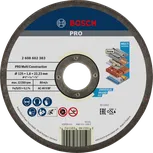 Rezný kotúč Bosch PRO Multi Material 125 mm na univerzálne rezanie.