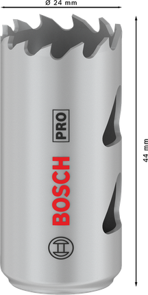 Dierová píla Bosch PRO Multi Material so závitom 24 mm.