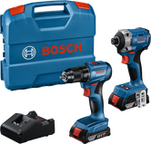 Sada akumulátorového náradia Bosch GDR 18V-215 a GSR 185-LI.