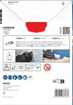 Brúsny tanier z tvrdokovu Bosch EXPERT MAVZ 116 RT2, 116 mm.