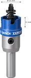 Dierová píla na plech Bosch EXPERT 21 mm s upínacím tŕňom.