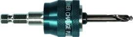 Upínací tŕň Bosch EXPERT Power Change Plus s pilotným vrtákom.