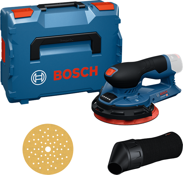 Sada akumulátorových excentrických brúsok Bosch GEX 12V-150.